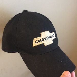 Black Chevrolet Hat.